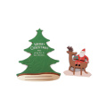 FQ marca loja festa escritório designer novo enfeites de madeira decorações de natal